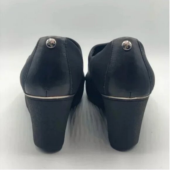 Donald J. Pliner Women's Maddy Wedges Black Size 9.5 - Picture 5 of 9